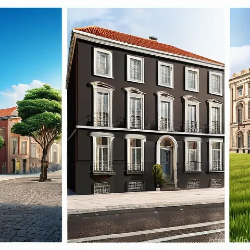 앙골라의 유명 건축물 - Here are three detailed image prompts in English, based on the provided Angolan architecture themes ...