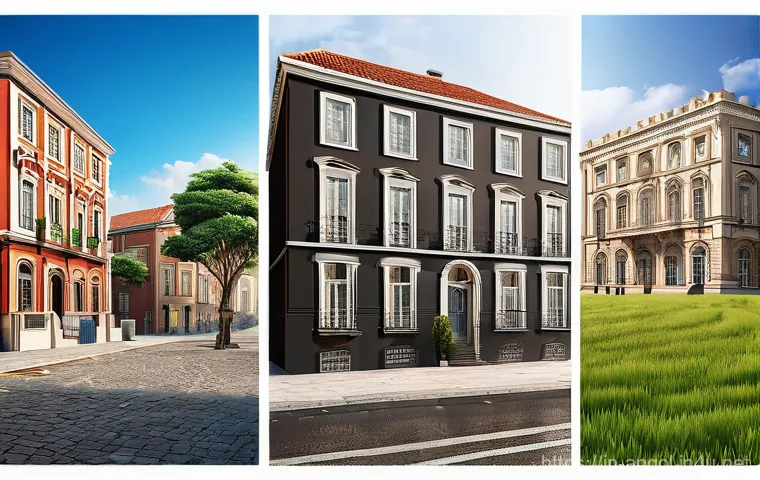 앙골라의 유명 건축물 - Here are three detailed image prompts in English, based on the provided Angolan architecture themes ...