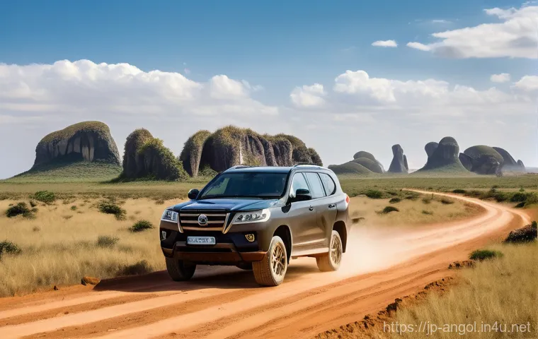 앙골라에서 자동차 렌트 방법 - Prompt 1: Angolan Safari Adventure** 앙골라에서 자동차 렌트 방법 - Prompt 1: Angolan Safari Adventure**