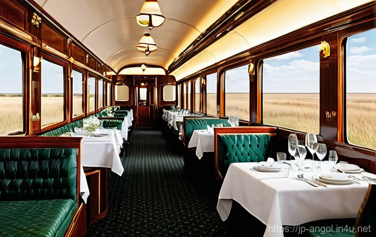 앙골라에서 기차 여행 가능 여부 - **Prompt:** A vibrant, sun-drenched scene inside a local passenger train in Angola. The carriage is ... 앙골라에서 기차 여행 가능 여부 - **Prompt:** A vibrant, sun-drenched scene inside a local passenger train in Angola. The carriage is ...
