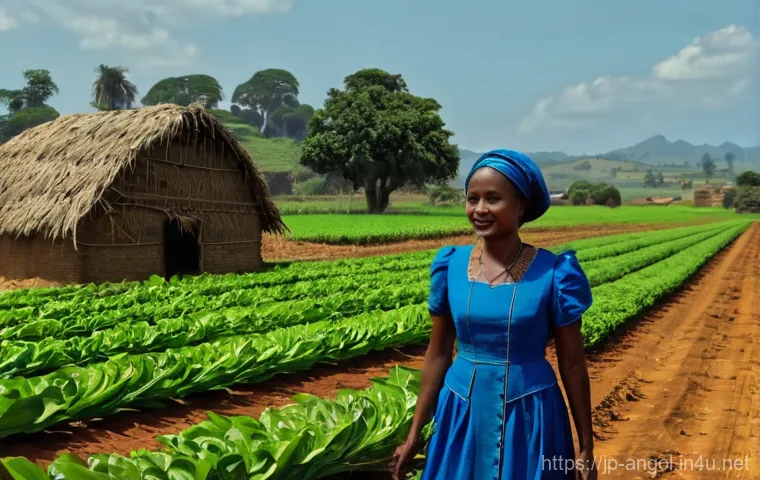 앙골라에서 인기 있는 직업 - **Prompt 1: Angolan Agricultural Renaissance**